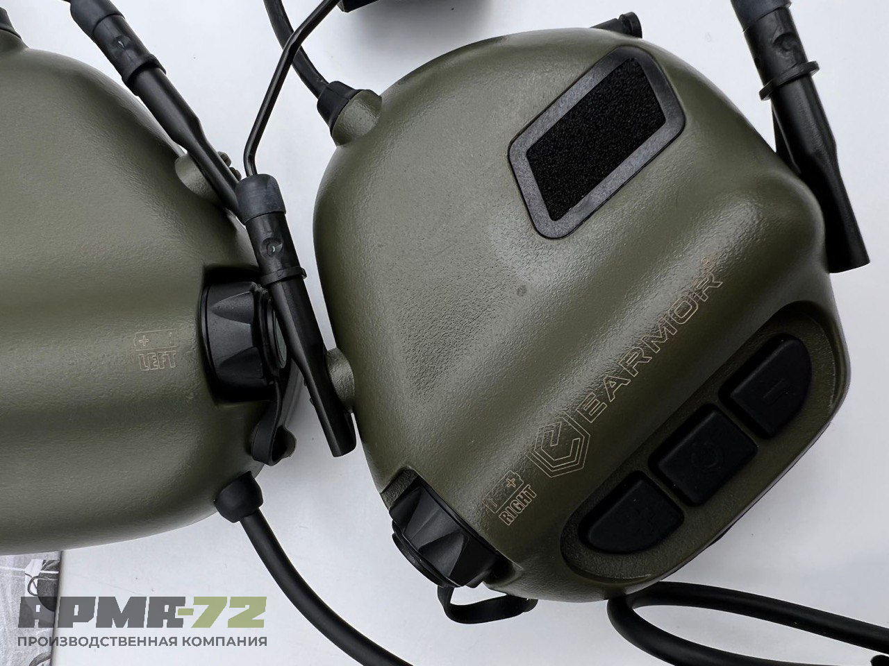 Стрелковые тактические наушники EARMOR M32H version