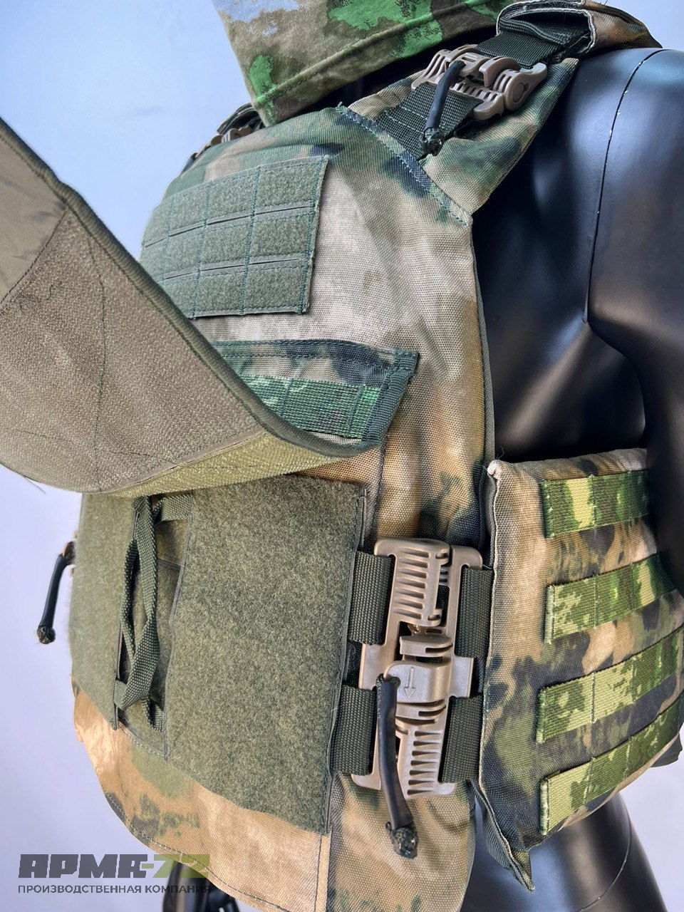 Бронежилет «ЗАЩИТНИК» с кевларовым баллистическим пакетом