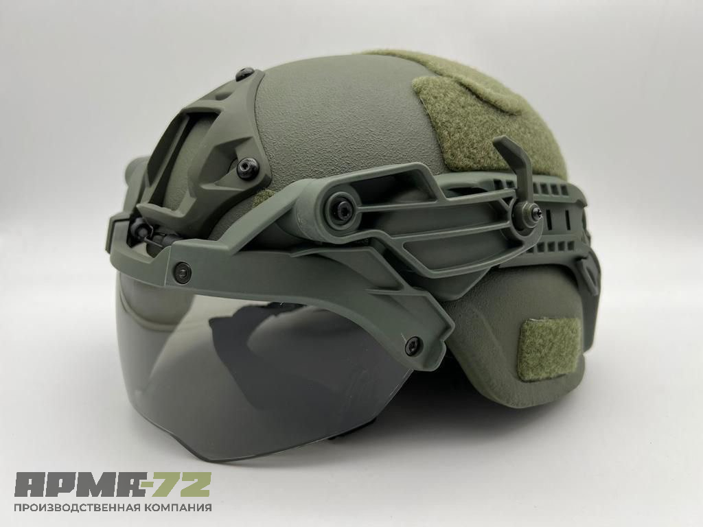 Откидные  нашлемные очки с креплением для шлема