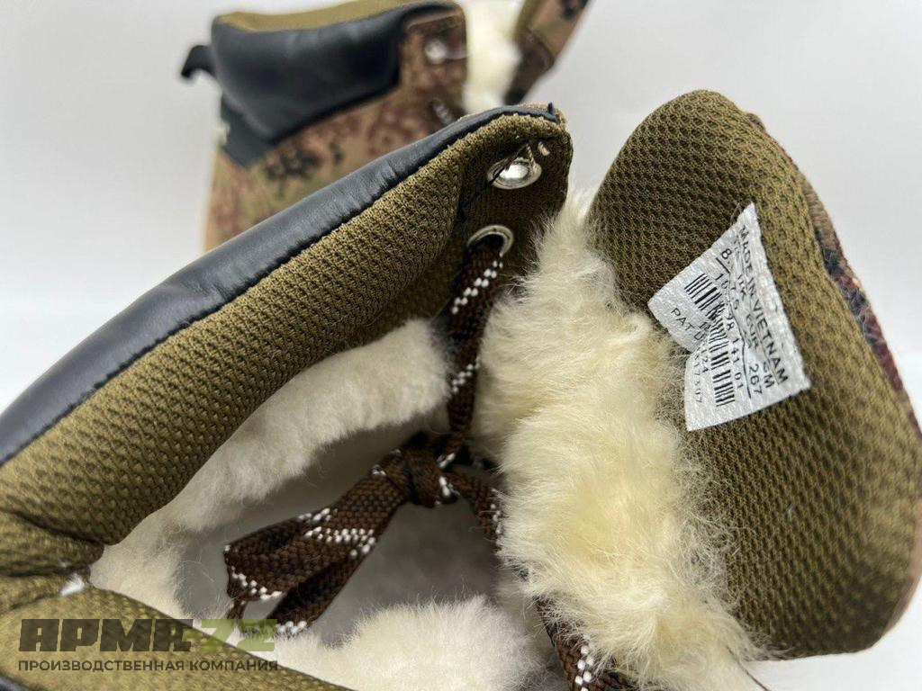 Тактические треккинговые ботинки "3554" зимние