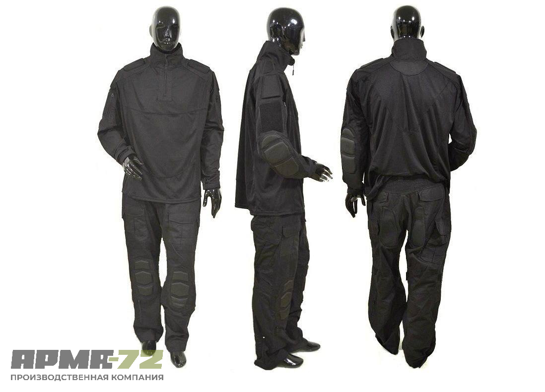 Комплект тактической одежды EMERSONGEAR ALL-WEATHER SUIT & PANT, чёрный