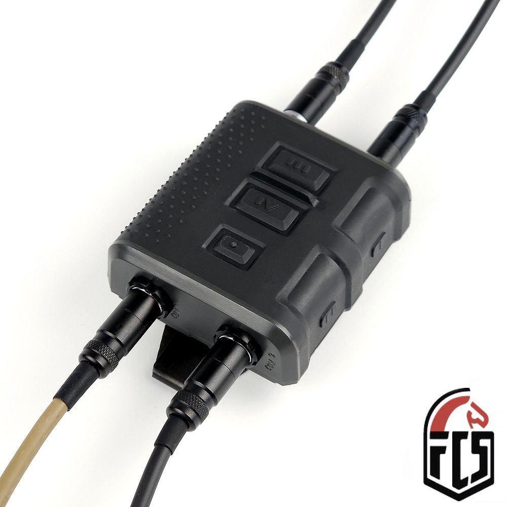 Кнопка PTT FCS V60, черная