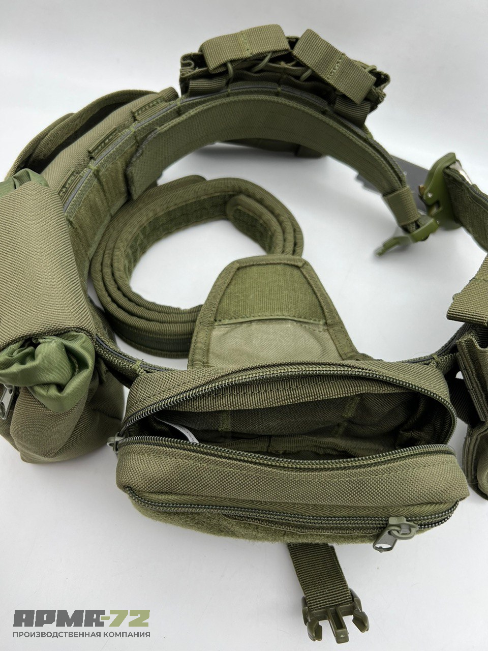 Пояс разгрузочный тактический с подсумками YAKEDA, олива