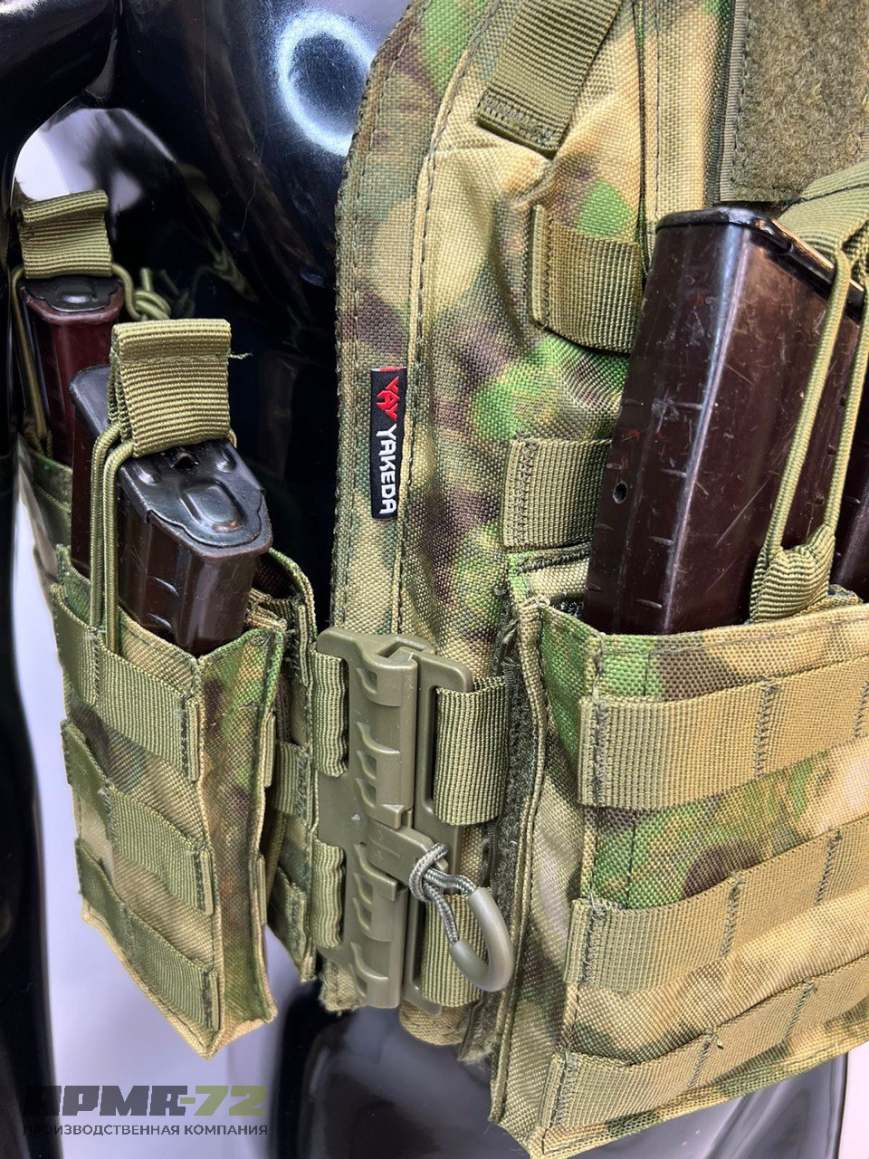 Жилет плитник YAKEDA original разгрузка с подсумками на спине