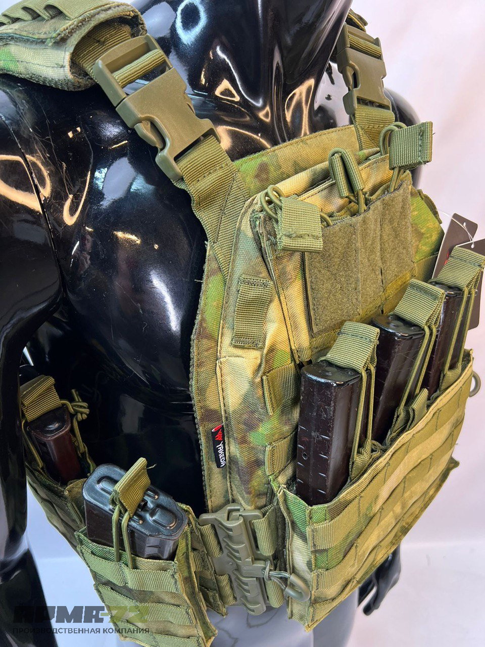 Жилет плитник YAKEDA original разгрузка с подсумками на спине