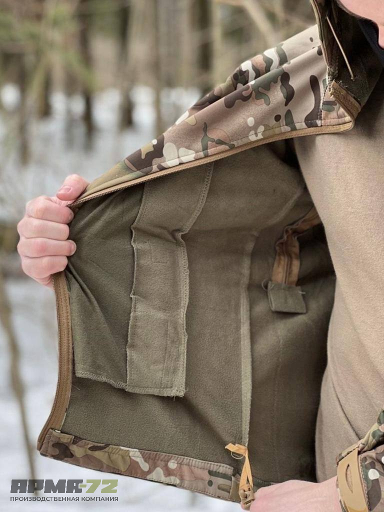 Костюм Softshell  водоотталкивающий, мультикам