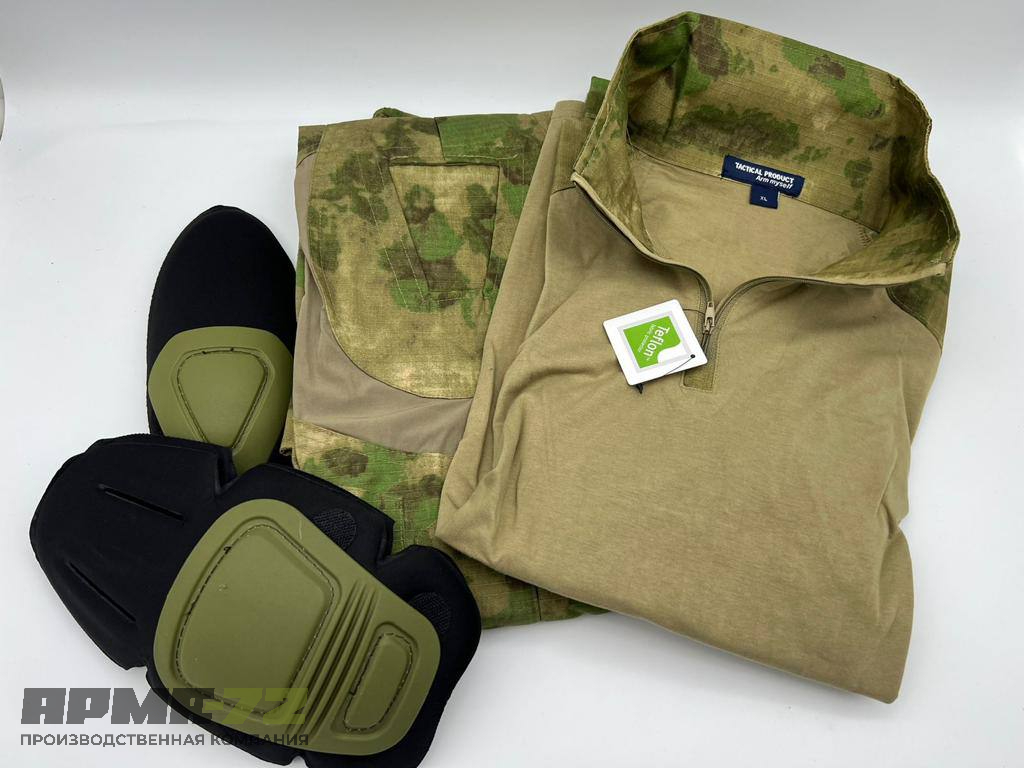 Костюм G3 тактический с наколенниками и налокотниками, мох
