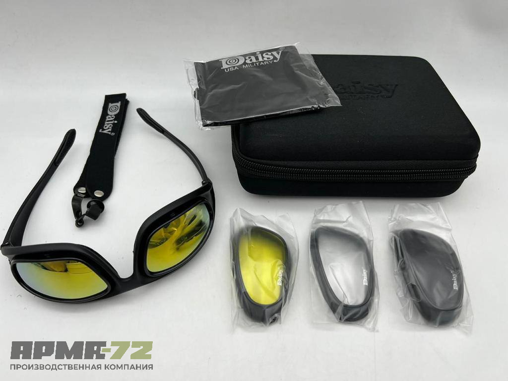 Тактические ударопрочные очки "DAISY MILITARY”2