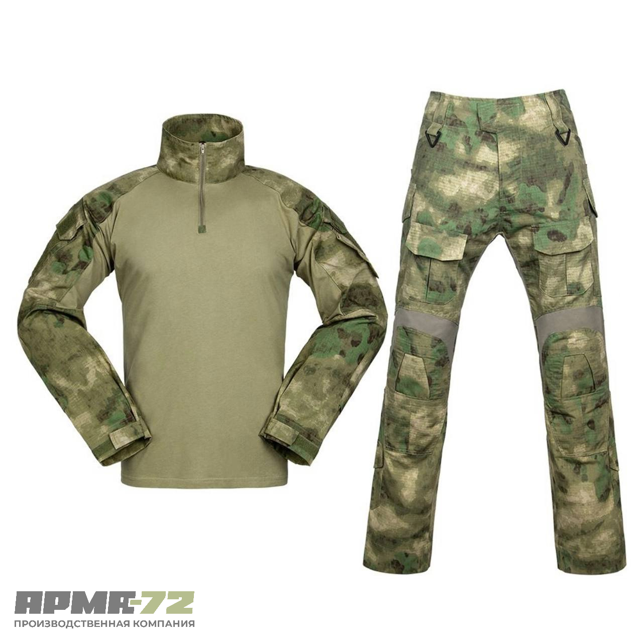 Костюм G3 тактический с наколенниками и налокотниками, мох
