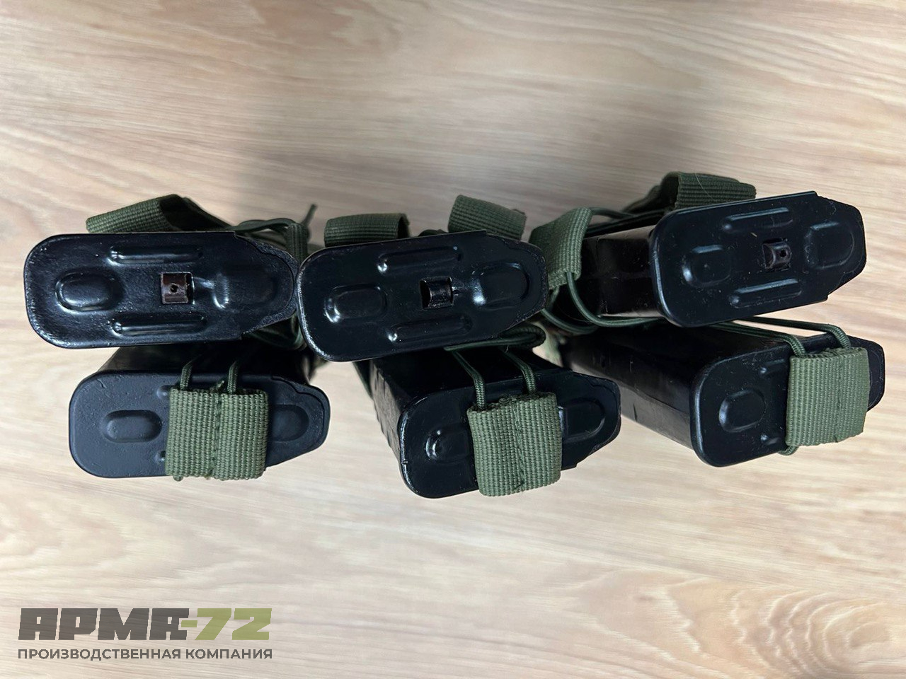 Подсумок тактический для магазинов СВД, АК, АК 74, АКМ, с креплением Molle