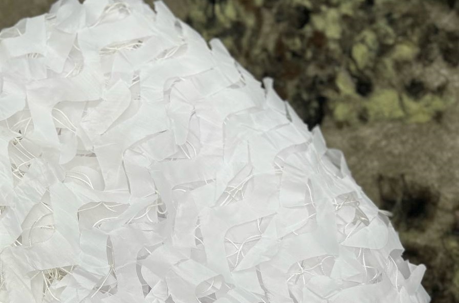 Маскировочная сеть 3х6 метра, цвет белый «ЗИМА»