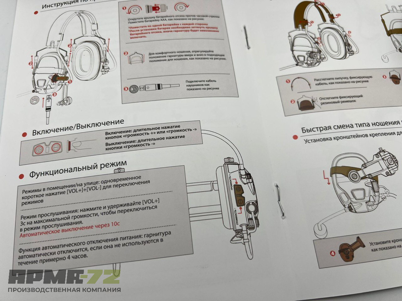 Активные стрелковые наушники от Falco Communications System