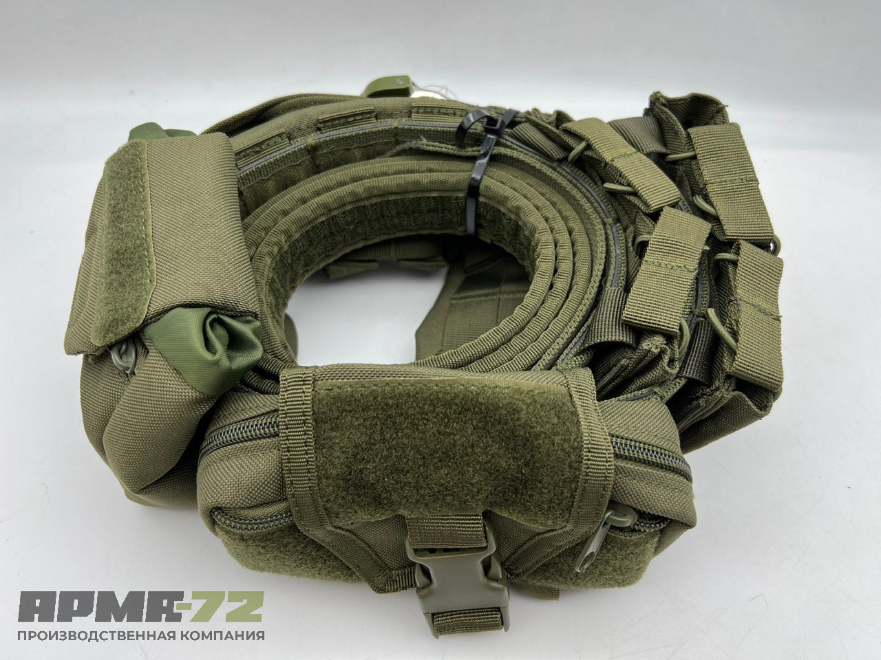 Пояс разгрузочный тактический с подсумками YAKEDA, олива