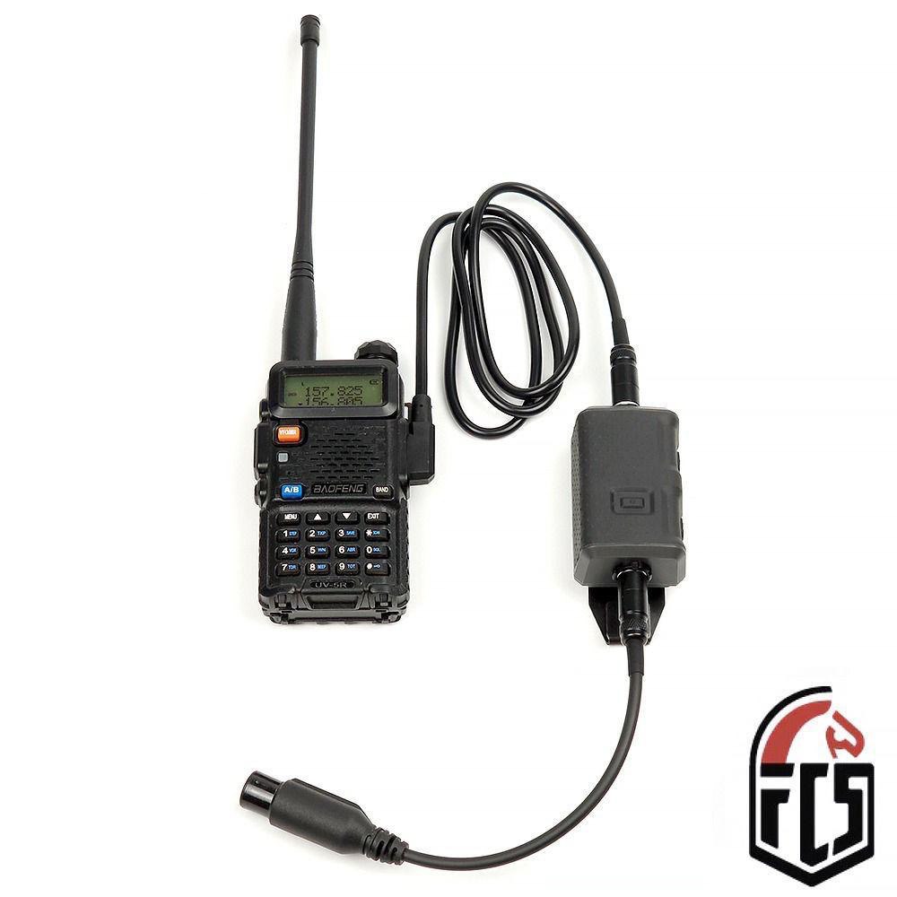 Кнопка PTT FCS V20, чёрная