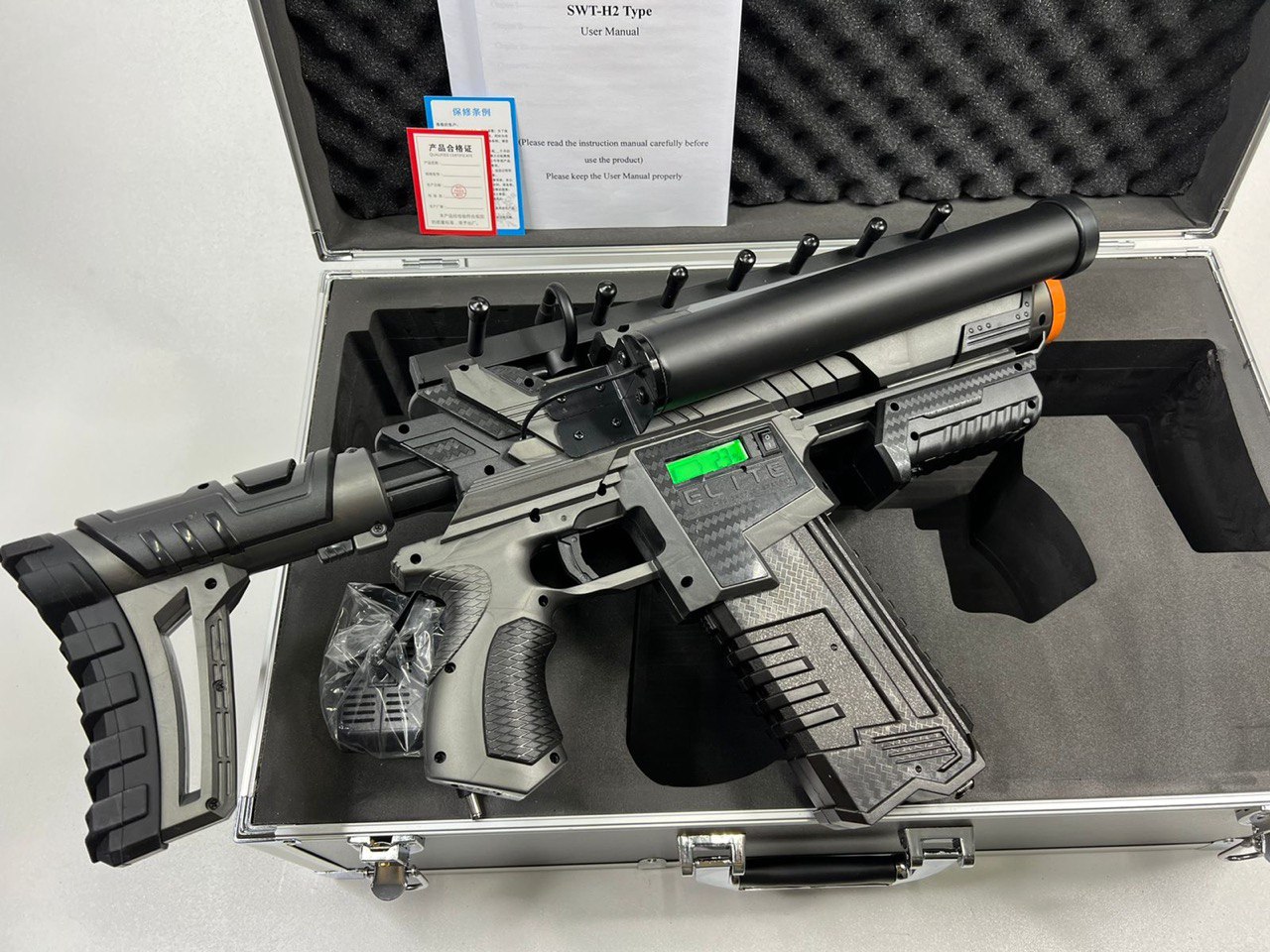 Антидроновое ружьё/подавитель БПЛА «ДРОН 1200» 3-канальный