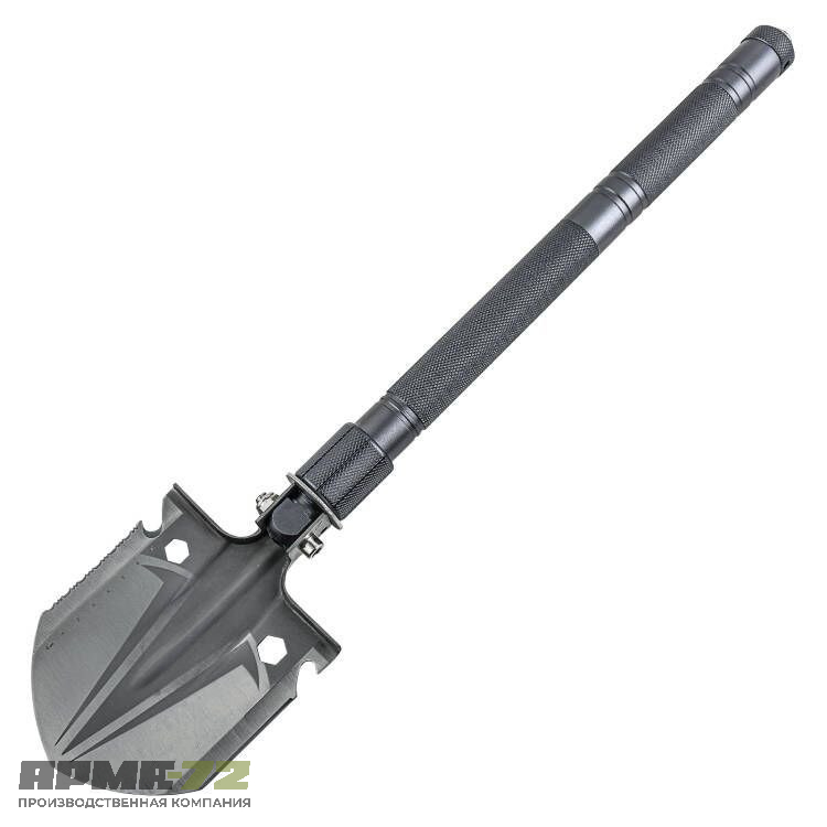 Универсальная сапёрная складная лопата-мультитул 10-в-1