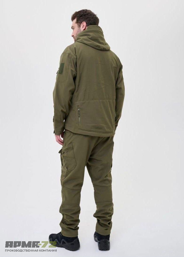 Костюм Softshell  водоотталкивающий, олива