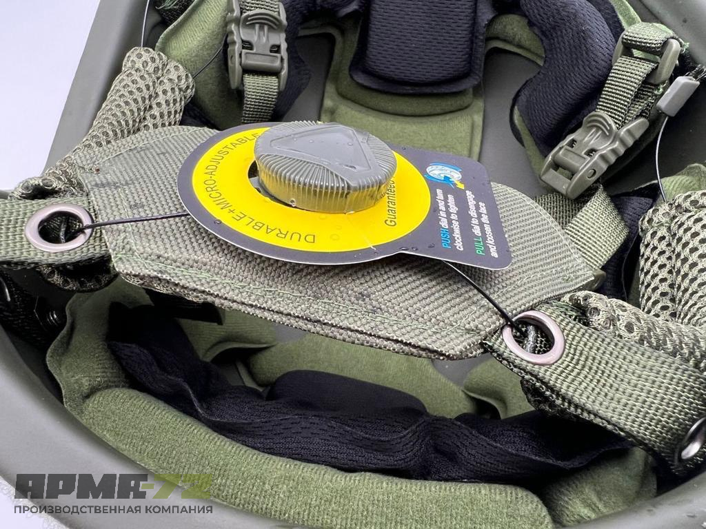 СВМПЭ   баллистический композитный шлем без ушей