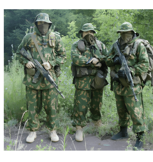 Камуфляж пограничная «Берёзка»