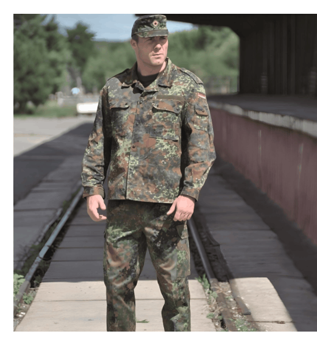 Камуфляж Немецкий Flecktarn